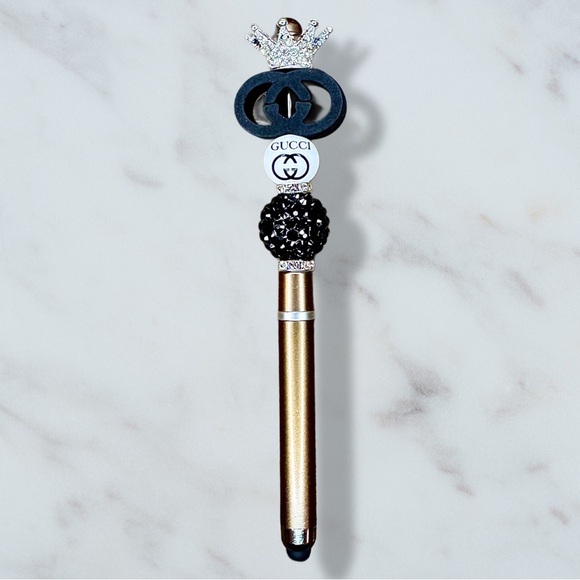 Handmade Other - Fashion GG Gold & Black Stylus & Pen